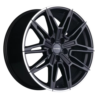 Диск литой Khomen Wheels KHW1904 (3/4/5/6 series OLD) 19x8.5J/5x120 D72.6 ET30 Black matt MR