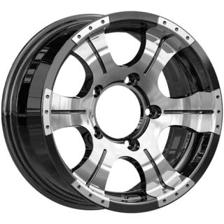 Диск литой КиК Байконур 16x8.0J/6x139.7 D111.6 ET0 Алмаз-черный
