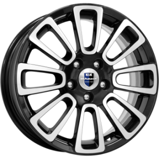 Диск литой КиК Неман 15x6.0J/4x100 D56.6 ET45 алмаз чёрный