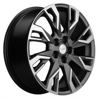 Диск литой Khomen Wheels 1809 18x7.0J/5x114.3 D60.1 ET45 Gray-FP
