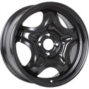 Диск штамп. ТЗСК Huyndai Solaris/Kia Rio 16x6.5J/4x100 D54.1 ET50 Черный для MAZDA 2/Demio