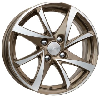Диск литой КиК Игуана алмаз брасс 16x6.5J/5x114.3 D67.1 ET35
