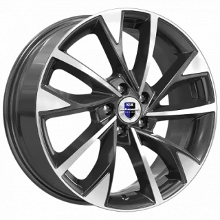 Диск литой КиК Роквуд (КС900) 17x7.0J/5x115 D70.2 ET40 алмаз черный