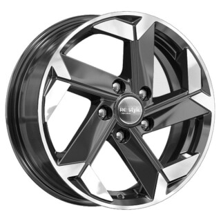 Диск литой КиК KC979 16x6.0J/5x112 D57.1 ET43 алмаз черный