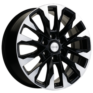 Диск литой Khomen Wheels 2010 20x8.0J/6x139.7 D100.1 ET36 Black-FP