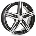 Диск литой КиК Андорра 18x7.5J/5x114.3 D66.1 ET47 алмаз черный