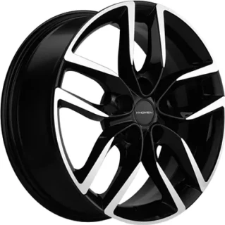 Диск литой Khomen Wheels KHW1708 (Hyundai Creta) 17x6.5J/5x114.3 D67.1 ET49 Black-FP