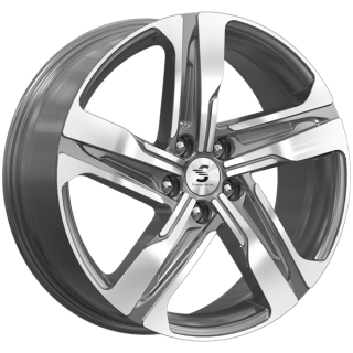 Диск литой Premium Series KP004 19x7.5J/5x114.3 D67.1 ET49 Diamond Gloss Graphite