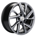 Диск литой Khomen Wheels 1714 17x7.0J/5x114.3 D66.1 ET45 Gray-FP