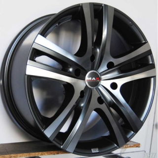 Диск литой MAK Aria 20x9.5J/5x127 D71.6 ET45 Gun Metallic-Mirror Face