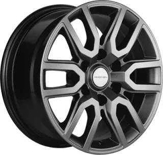 Диск литой Khomen Wheels KHW1723 (Tank 300) 17x8.0J/6x139.7 D100.1 ET36 Gray