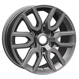 Диск литой Khomen Wheels KHW1723 (Toyota LC Prado/Lexus GX) 17x8.0J/6x139.7 D106.1 ET25 Gray