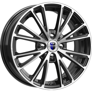 Диск литой КиК Меандр-оригинал 16x6.0J/4x100 D60.1 ET37 алмаз чёрный