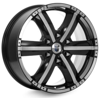 Диск литой КиК Окинава (КС469) 18x8.0J/6x139.7 D75.1 ET42 алмаз черный