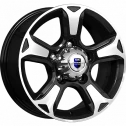 Диск литой КиК Атлант (КС757) 16x7.0J/5x139.7 D98 ET35 алмаз черный