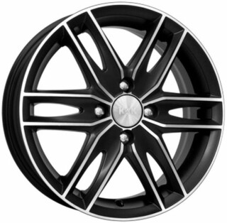 Диск литой КиК Монтеррей 16x6.0J/5x112 D66.6 ET45 алмаз черный