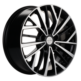 Диск литой Khomen Wheels 1717 17x7.0J/5x114.3 D67.1 ET51 Black-FP