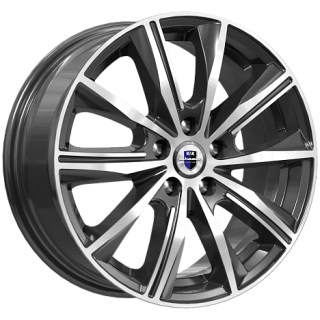 Диск литой КиК Арнар 16x7.0J/5x114.3 D67.1 ET38 алмаз черный