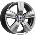 Диск литой КиК да Винчи 16x6.5J/5x114.3 D66.1 ET40 Блэк платинум