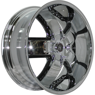 Диск литой HARP Y-18 22x9.5J/6x139.7 D78.1 ET30 chrome__glossy-black-attachment