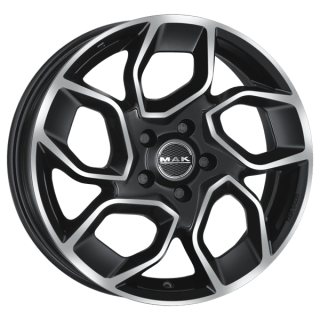 Диск литой MAK Express 3 16x6.5J/5x160 D65.1 ET60 Black mirror