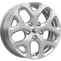 Диск литой КиК KC869 16x6.5J/4x100 D60.1 ET50 Сильвер