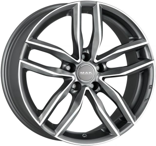 Диск литой MAK Sarthe 19x8.0J/5x112 D66.6 ET30 Gunmetal Mirror Face5