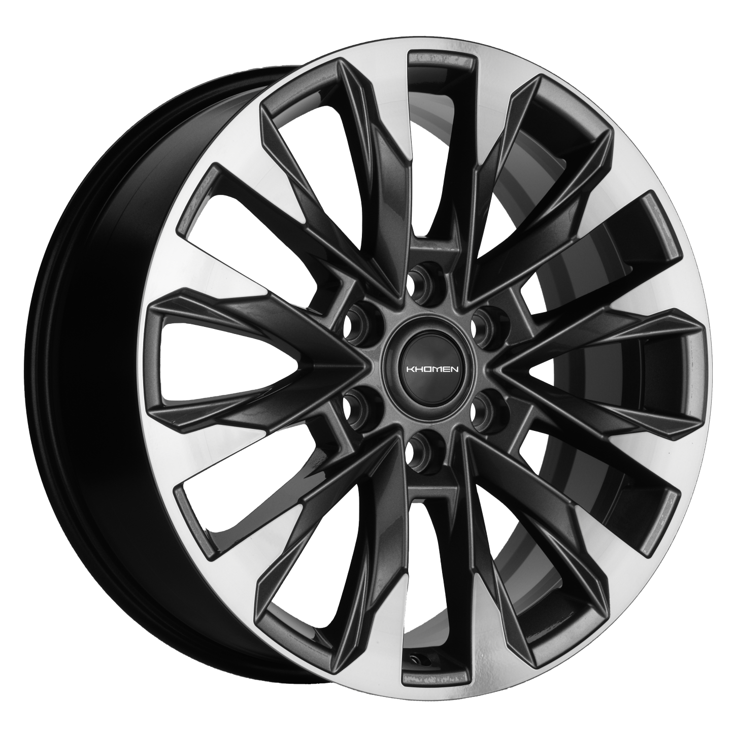 Купить диски Khomen Wheels KHW2010 20x8.0J/6x139.7 D100.1 ET36 Gray-FP ...