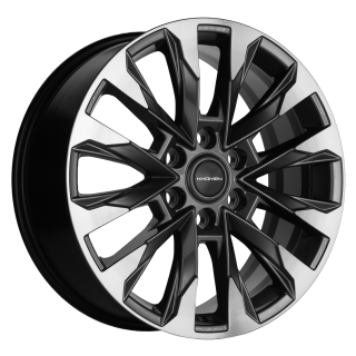 Диск литой Khomen Wheels KHW2010 (Pajero IV) 20x8.0J/6x139.7 D67.1 ET38 Gray-FP