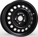 Диск штамп. EuroDisk 15007 15x6.0J/5x100 D57.1 ET38 Black