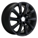 Диск литой Khomen Wheels KHW1507 (Rapid/Fabia) 15x6.0J/5x100 D57.1 ET38 black matt