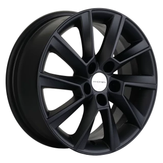 Диск литой Khomen Wheels KHW1507 (Rapid/Fabia) 15x6.0J/5x100 D57.1 ET38 black matt
