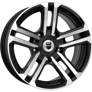 Диск литой КиК Палладика 16x7.0J/5x139.7 D98 ET5 алмаз черный