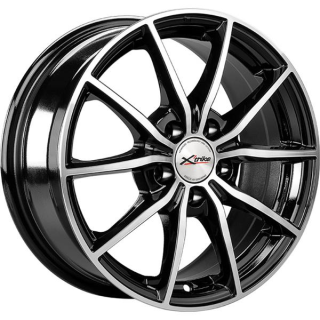 Диск литой X'trike X-111 15x6.5J/5x114.3 D67.1 ET38 BK/FP