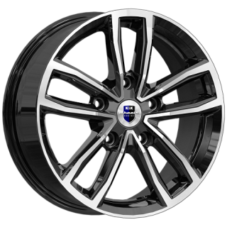 Диск литой КиК Каланг 17x6.5J/5x108 D60.1 ET33 алмаз черный