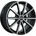 Диск литой Alcasta M61 16x6.5J/5x100 D57.1 ET38 BKF
