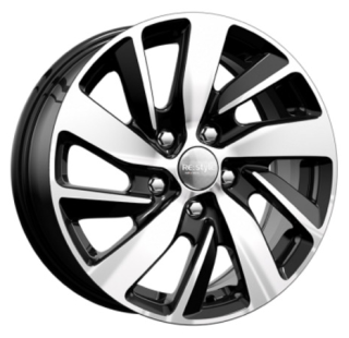 Диск литой КиК КС741 16x6.5J/5x114.3 D66.1 ET47 алмаз черный