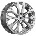 Диск литой КиК Морейн 17x6.5J/5x114.3 D67.1 ET45 дарк платинум для DODGE Avenger
