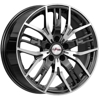 Диск литой iFree Аскет 17x7.0J/5x108 D60.1 ET33 блэк джек