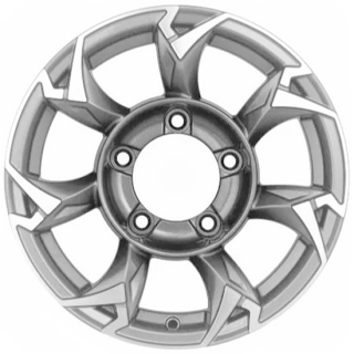 Диск литой Khomen Wheels KHW1505 (Lada Niva 4x4) 15x5.5J/5x139.7 D98.5 ET5 F-Silver