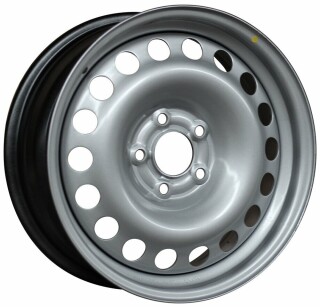 Диск штамп. TREBL 64H38D 15x6.0J/5x100 D57.1 ET38 Silver