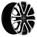Диск литой Khomen Wheels KHW1805 (LC Prado) 18x7.5J/6x139.7 D106.1 ET25 Black-FP