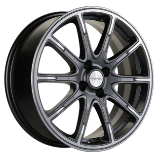 Диск литой Khomen Wheels KHW1707 17x6.5J/4x100 D54.1 ET44 Gray-FP
