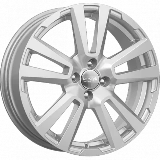 Диск литой КиК КС874 17x6.5J/4x100 D60.1 ET43 Сильвер