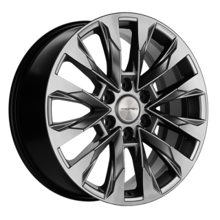 Диск литой Khomen Wheels 2010 20x8.0J/6x139.7 D95.1 ET60 Dark-chrome