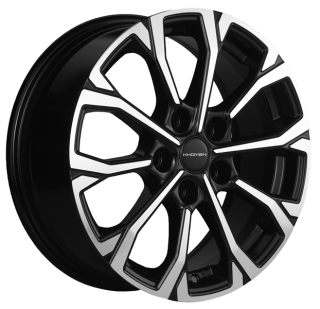 Диск литой Khomen Wheels 1605 16x6.5J/5x114.3 D66.1 ET40 Black-FP