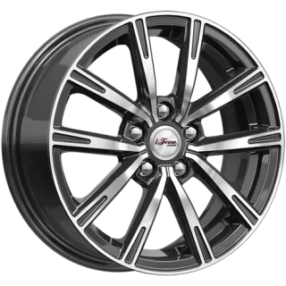 Диск литой iFree Драйвер 15x6.0J/5x100 D57.1 ET38 блэк джек