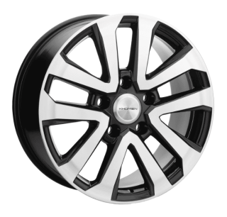 Диск литой Khomen Wheels 2003 20x8.5J/5x150 D110.1 ET58 Black-FP