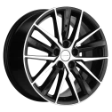 Диск литой Khomen Wheels KHW1807 (Camry NEW) 18x8.0J/5x114.3 D60.1 ET50 Black-FP