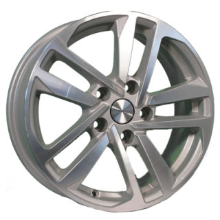 Диск литой Khomen Wheels KHW1612 (Focus) 16x6.5J/5x108 D63.35 ET50 F-Silver-FP